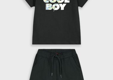 Σετ με τύπωμα | ΜΑΥΡΟ - Energiers - 